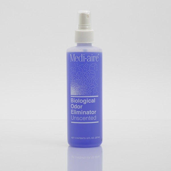 Bard Medical 7018U Bard Medi-aire® Biological Odor Eliminator, Unscented, 8 oz Spray Bottle, 12/cs