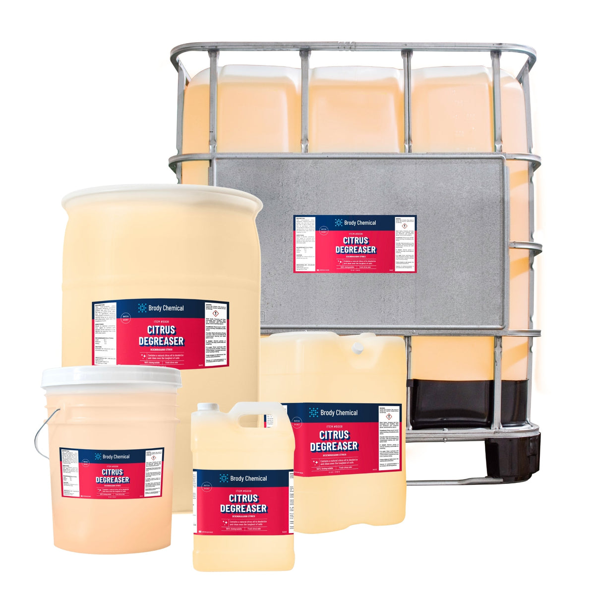 Brody Chemical 5008 Citrus Degreaser