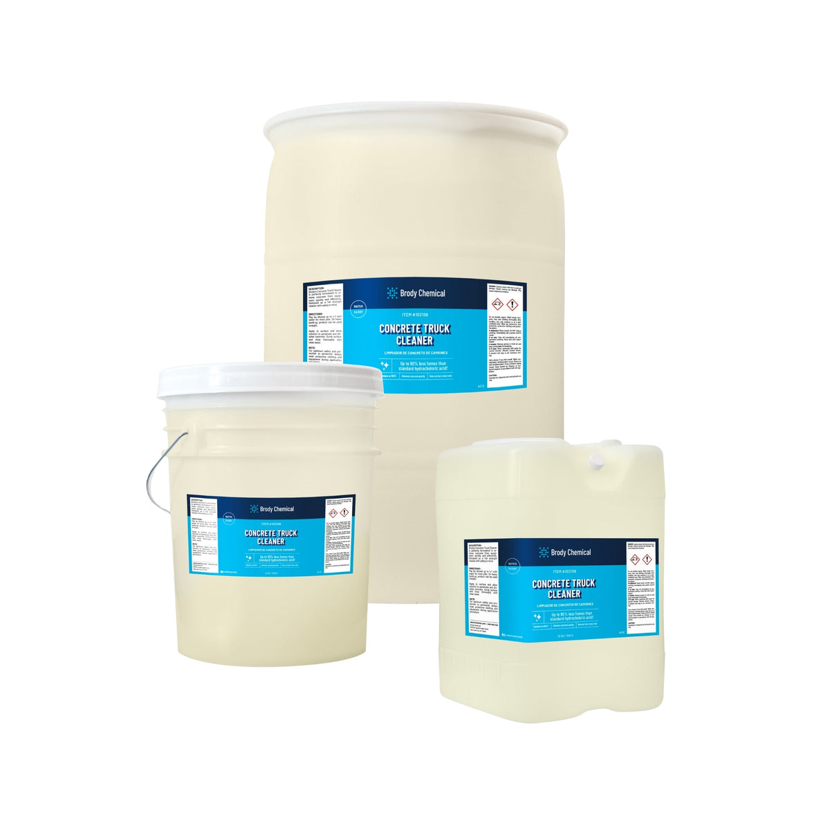 Brody Chemical 102108 Concrete Truck Cleaner