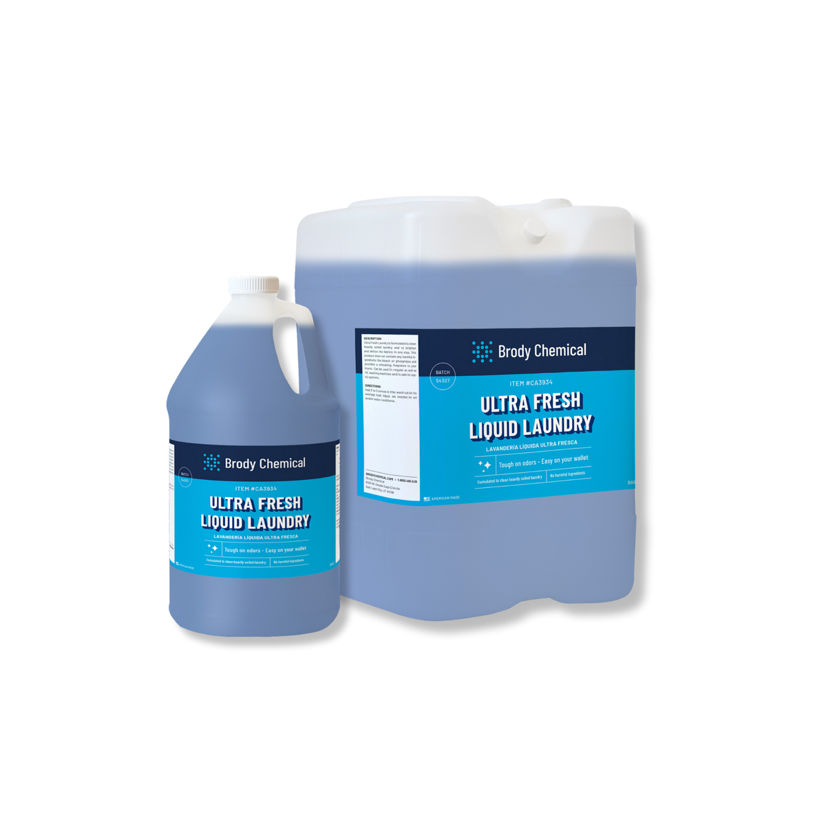 Brody Chemical CA3934 Ultra Fresh Liquid Laundry