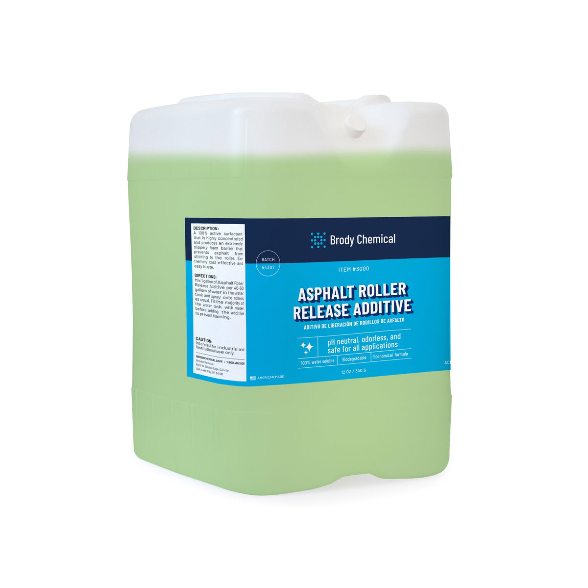 Brody Chemical 3000 Asphalt Roller Release Additive