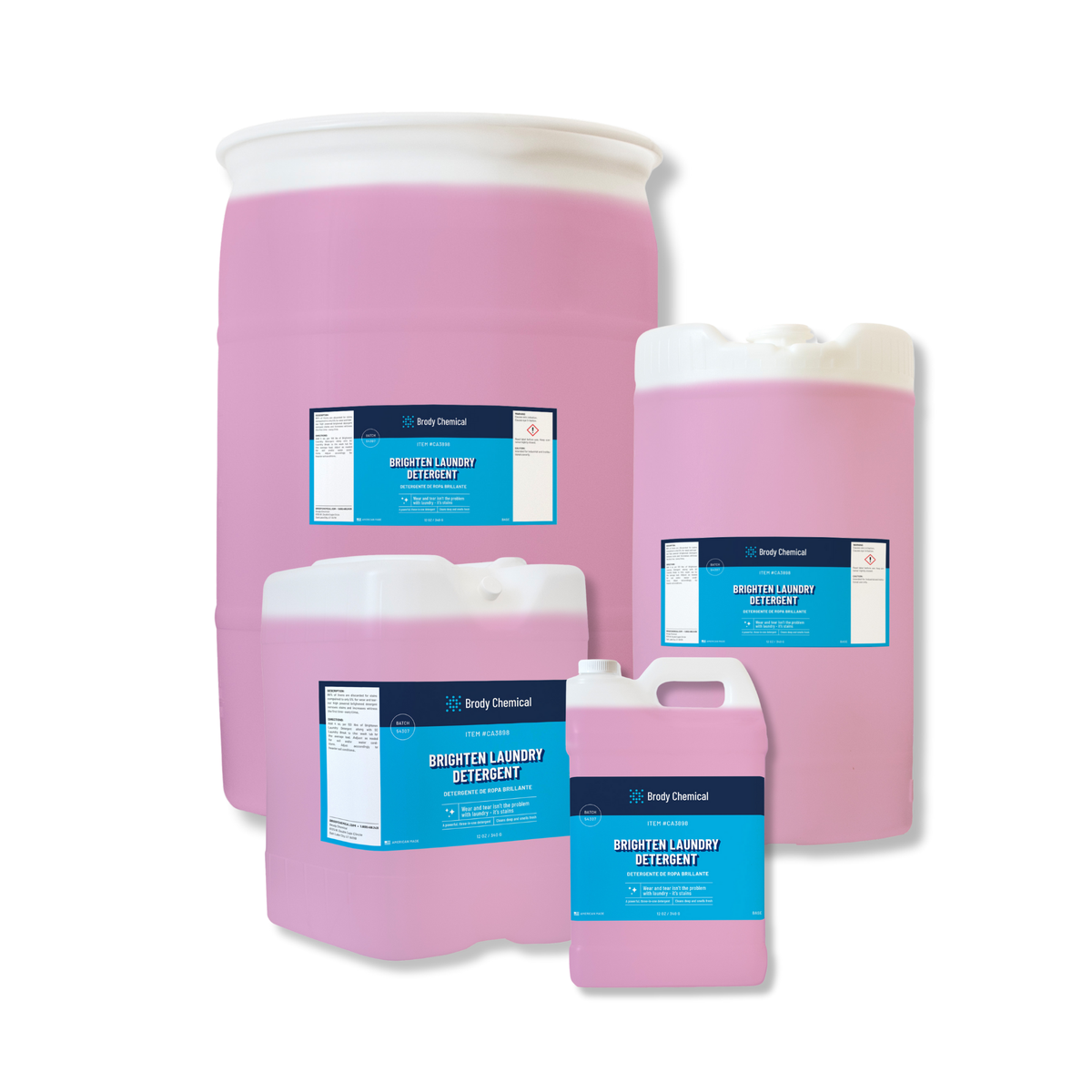 Brody Chemical CA3898 Brighten Laundry Detergent
