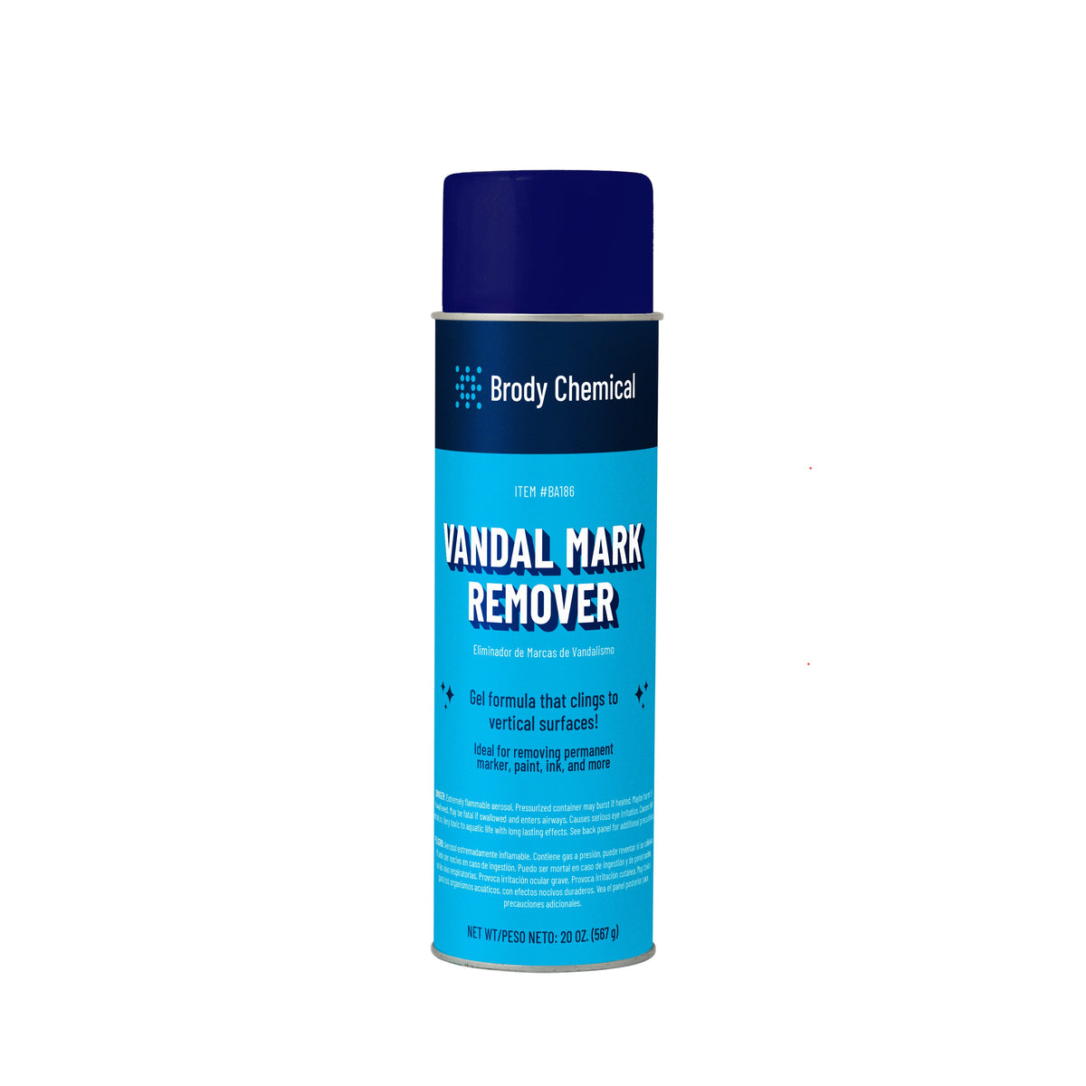 Brody Chemical BA186 Vandal Mark Remover Aerosol