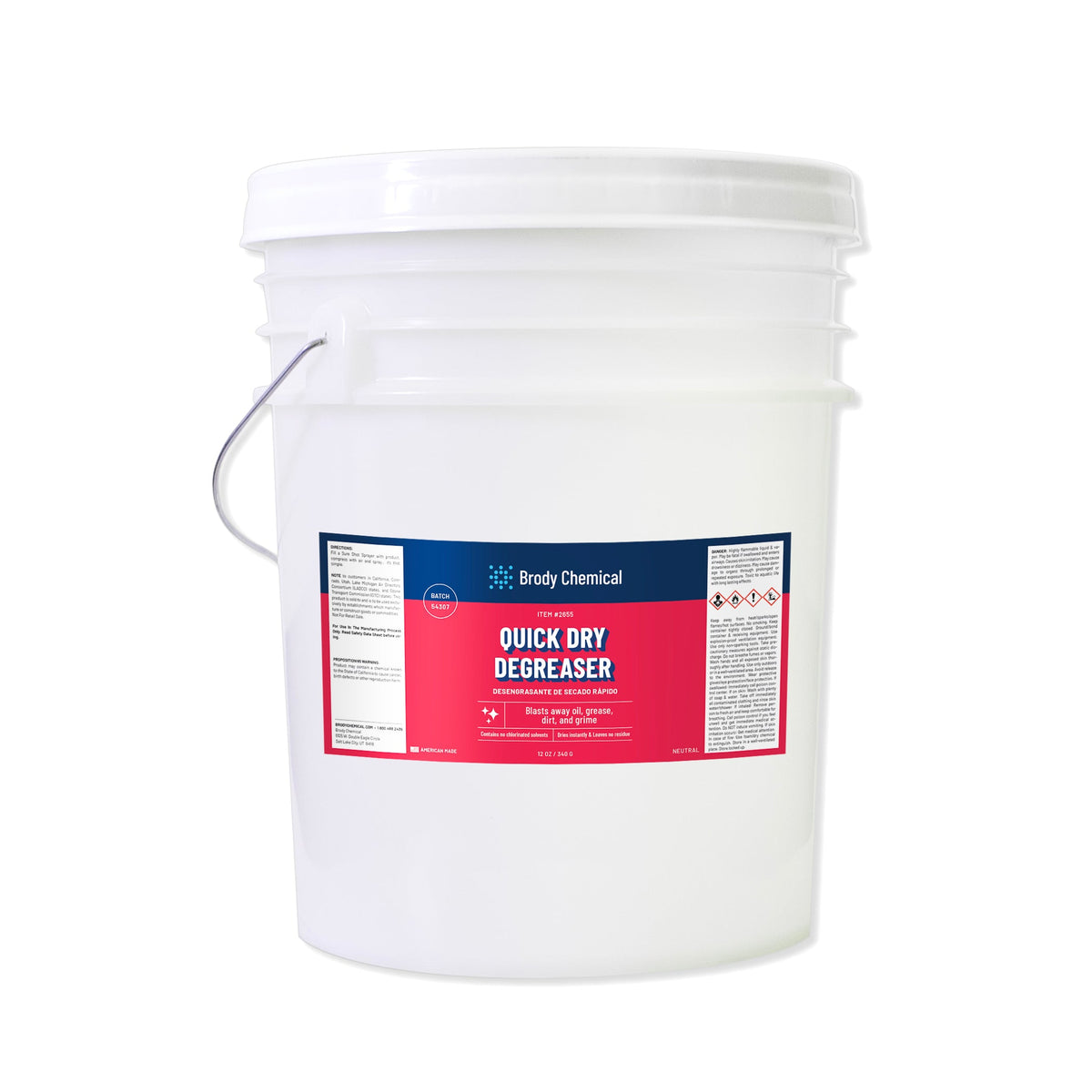 Brody Chemical 2655 Quick DRY Degreaser