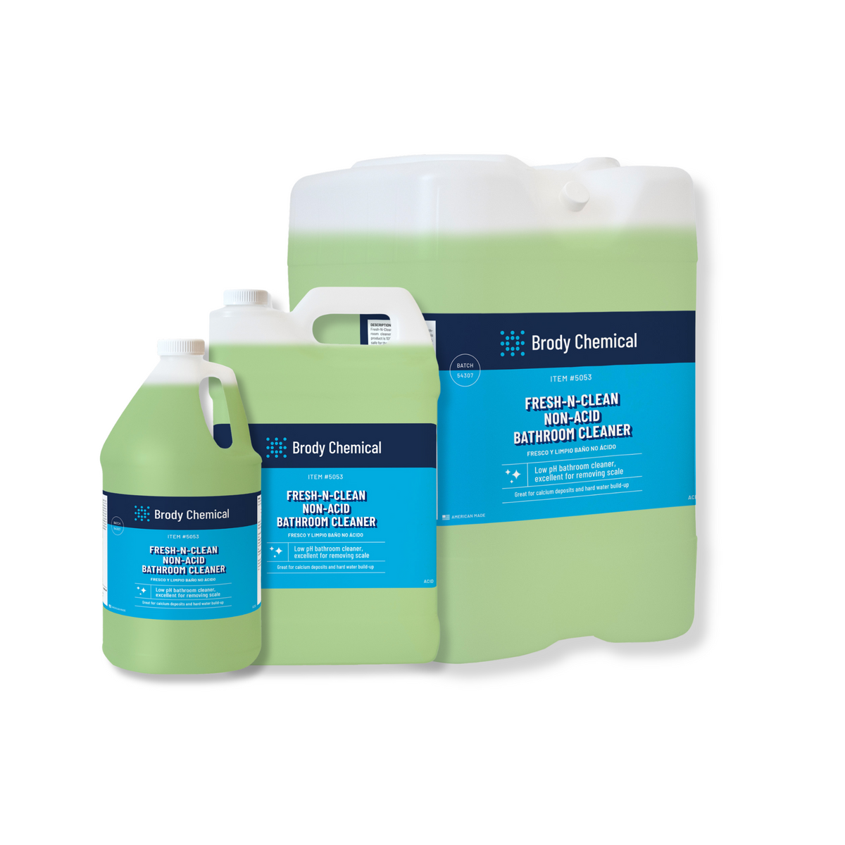 Brody Chemical 5053 Fresh N Clean Non-Acid Bathroom Cleaner