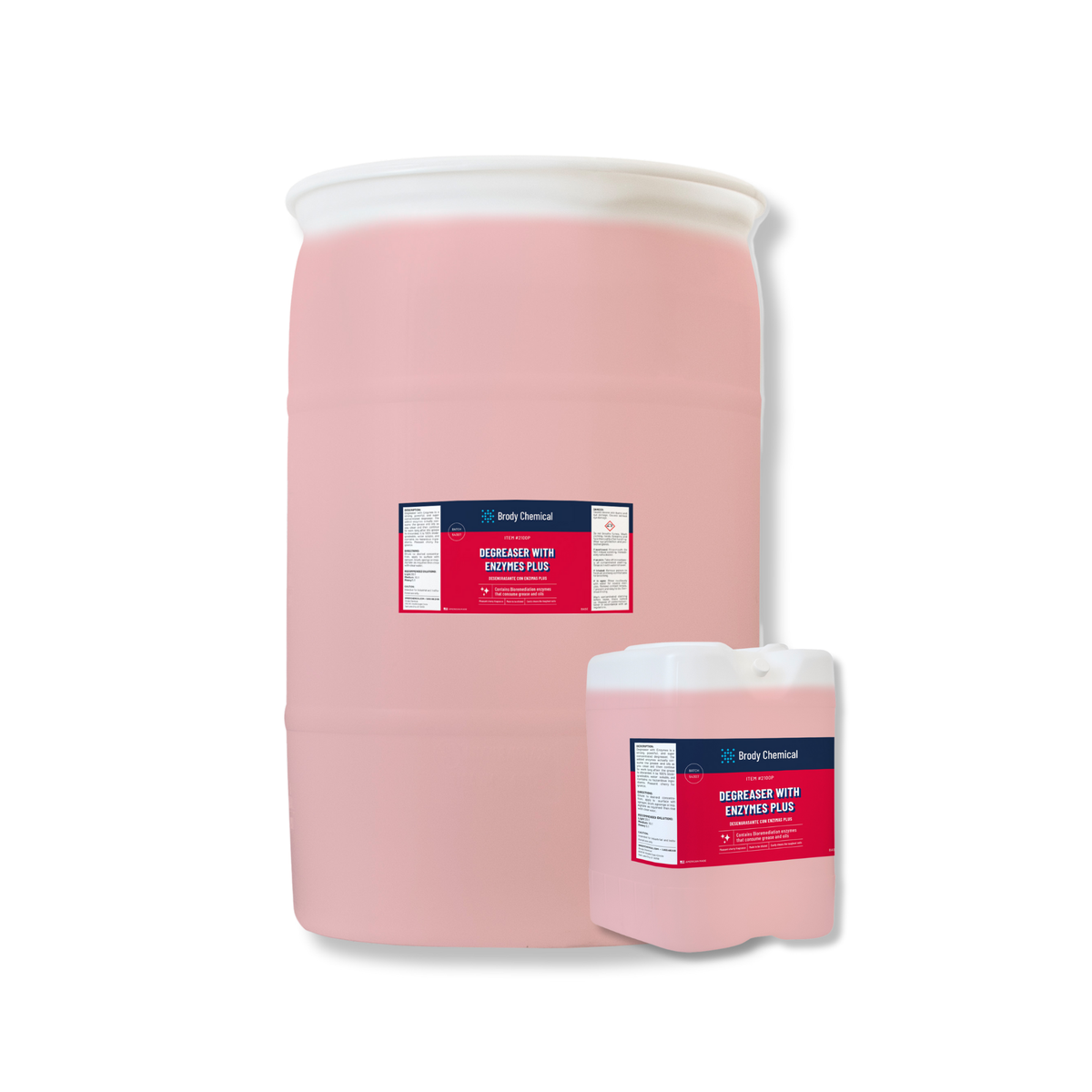 Brody Chemical 2100P Degreaser with Enzymes Plus