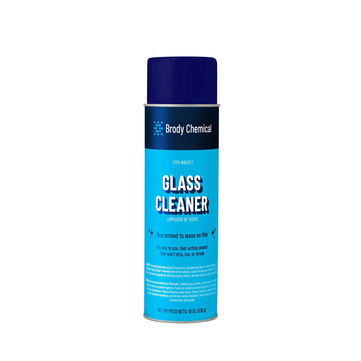 Brody Chemical BA171 Glass Cleaner Aerosol