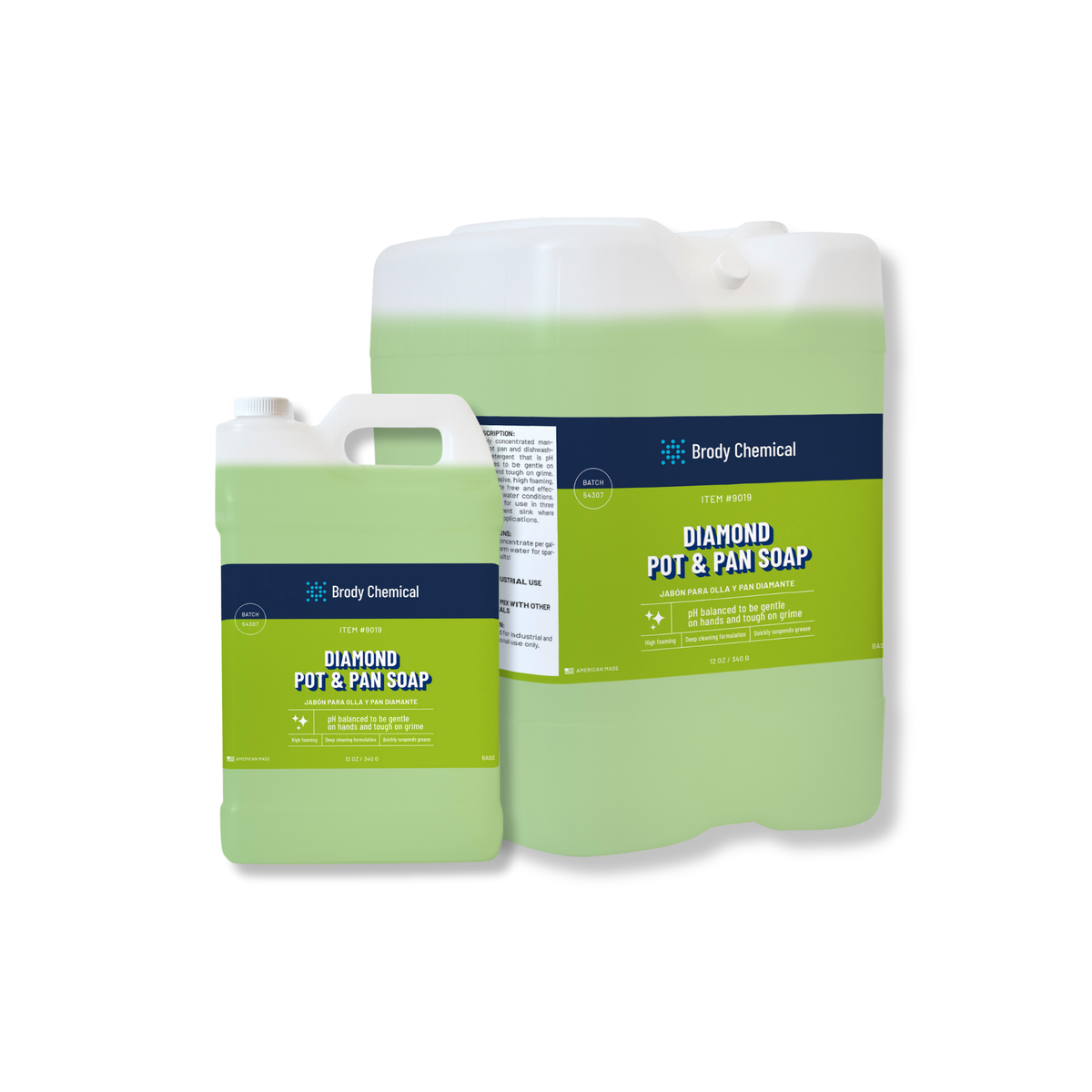 Brody Chemical 9019 POT and PAN Soap Diamond