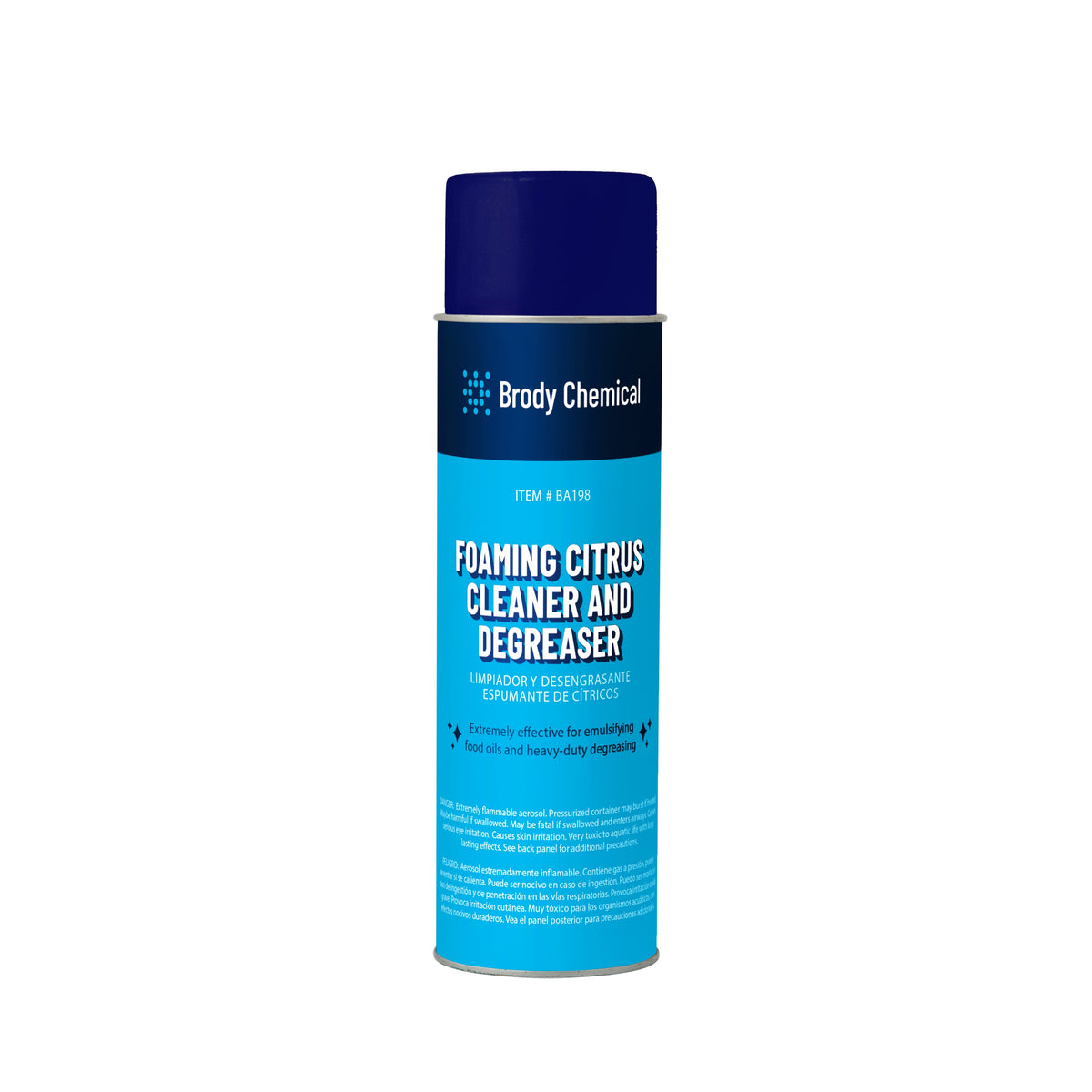 Brody Chemical BA198 Foaming Citrus Cleaner and Degreaser