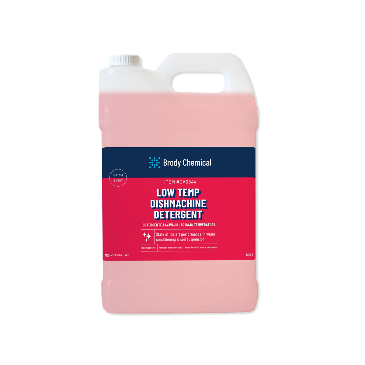 Brody Chemical CA3844 LOW Temp Dish Machine Detergent