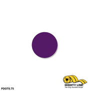 Mighty Line ¾” Purple Floor Marking Dots, Pack of 200