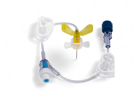 BD Bard Infusion Set: MiniLoc® Safety Infusion Set with Y-Injection Site, 22G x 0.5", 20/pk