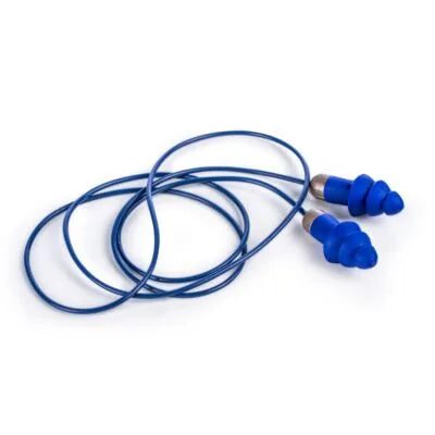 ROCKETS Metal Detectable Reusable Earplugs In Polybag Corded, NRR 27 (Moldex™ 6415)