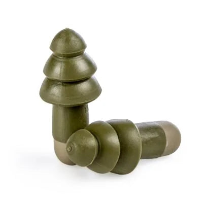 ROCKETS Reusable Earplugs (SPECIAL OPS GREEN) Uncorded, NRR 27 (Moldex™ 6480)