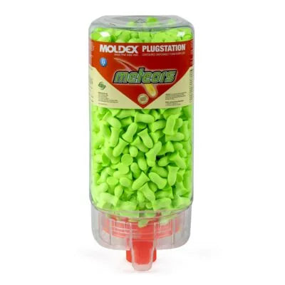 PLUGSTATION 500 Pairs METEORS, NRR 33 (With Mounting Bracket) (Moldex™ 6875)