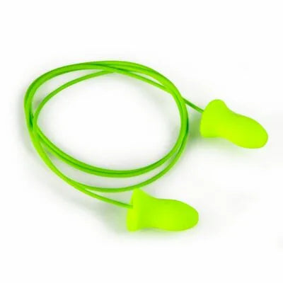 METEORS Disposable Earplugs Corded, NRR 33 (Moldex™ 6970)