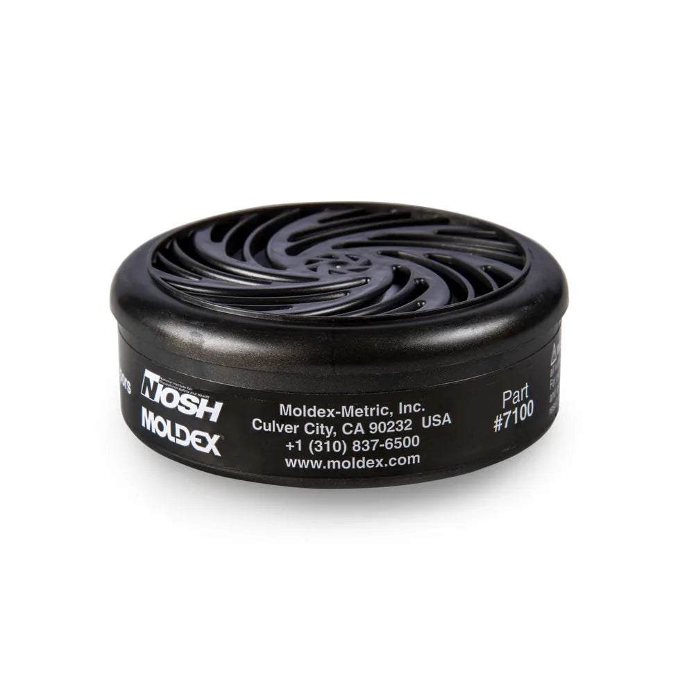 Organic Vapor Cartridges for 7000 Series Half Face & 9000 Series Full Face Respirators (Moldex™ 7100)