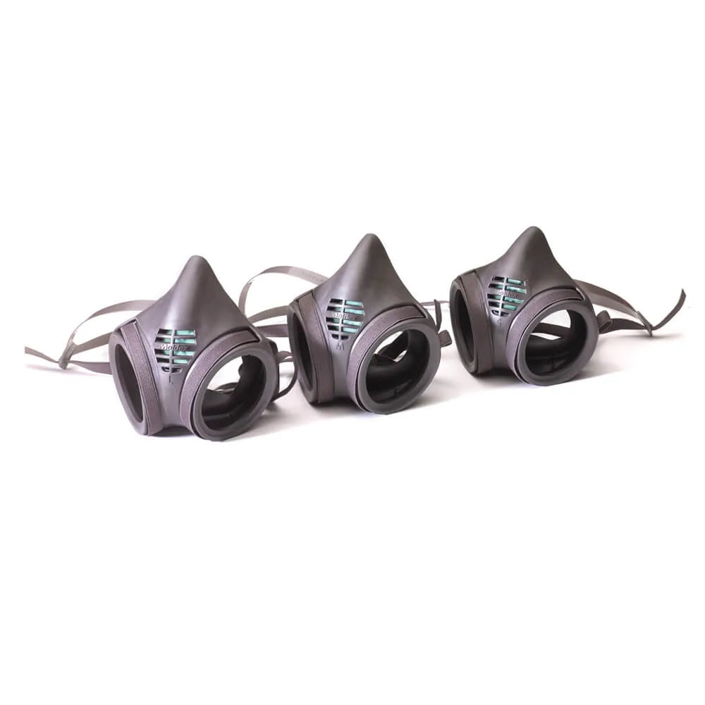 Size Small, 8000 Series Facepiece (Includes Head Strap Assembly and Exhale Valve Assembly) Half Mask Respirator (Moldex™ 8001)