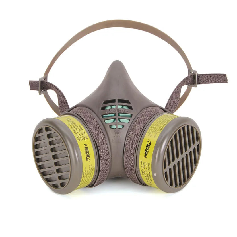 Size Large, 8000 Series Pre-Assembled Half Mask Respirator with 8600 Multi-Gas/Vapor Smart Cartridge (Moldex™ 8603)