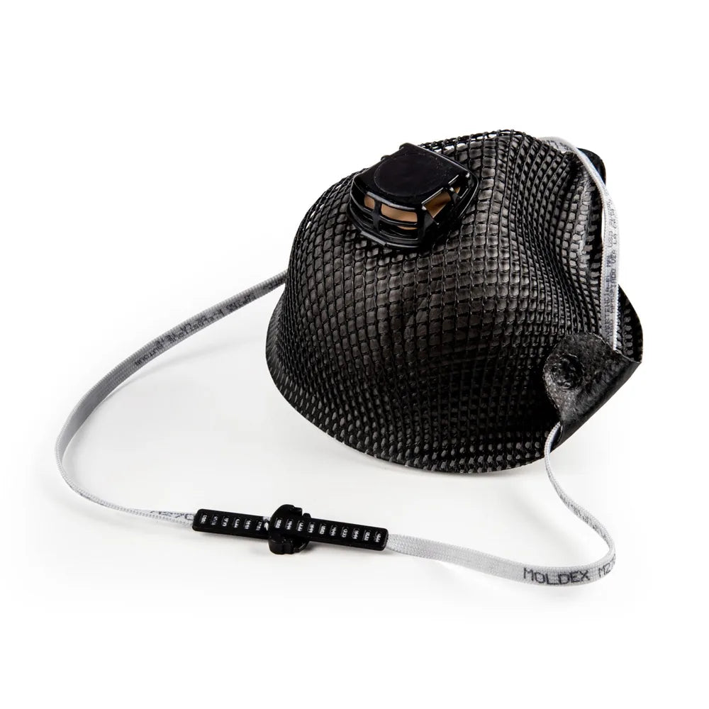 Size Medium/Large, HandyStrap N95 Particulate Respirator M2800N Series Plus Nuisance Ozone / Organic Vapors (Special OPS BLACK) (Moldex™ M2800N95)