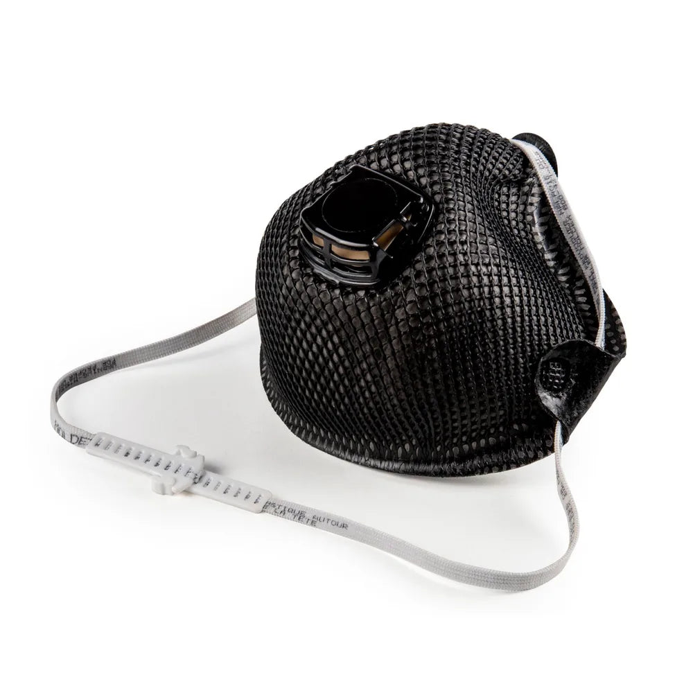 Size Small, HandyStrap N95 Particulate Respirator M2800N Series Plus Nuisance Ozone / Organic Vapors (Special OPS BLACK) (Moldex™ M2801N95)