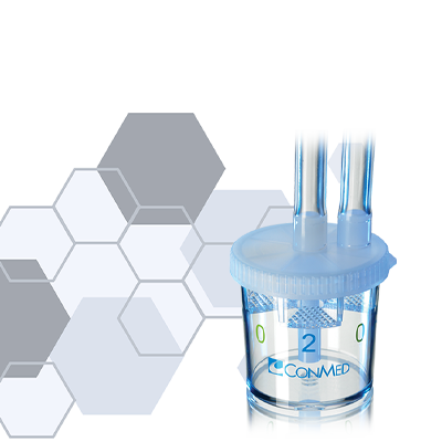 Conmed Corporation CAP132 Conmed Optimizer® Multi-chamber Polyp Tray: Multi Chamber Polyp Trap, Non-Sterile, Disposable, 20/bx