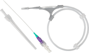 BD Powerglide St™ Catheter: PowerGlide ST™ Midline Catheter, Full Tray, 18G, 8cm with GuardIVa® Antimicrobial Hemostatic IV Dressing, 10/cs