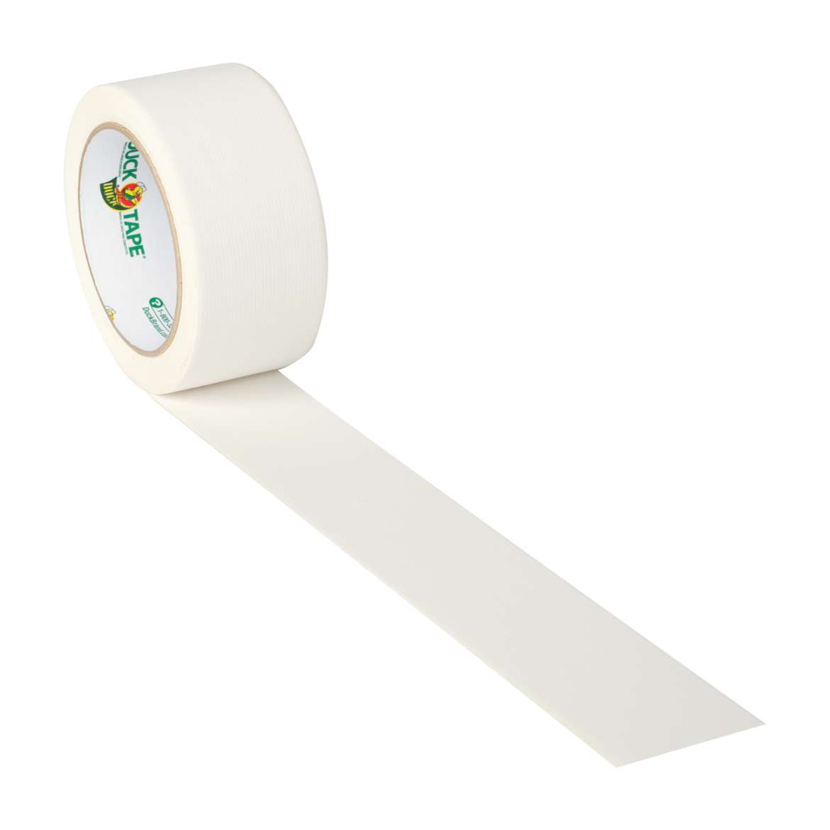 Duck 1265015 Color Duct Tape, White, 1.88 in x 20 yd