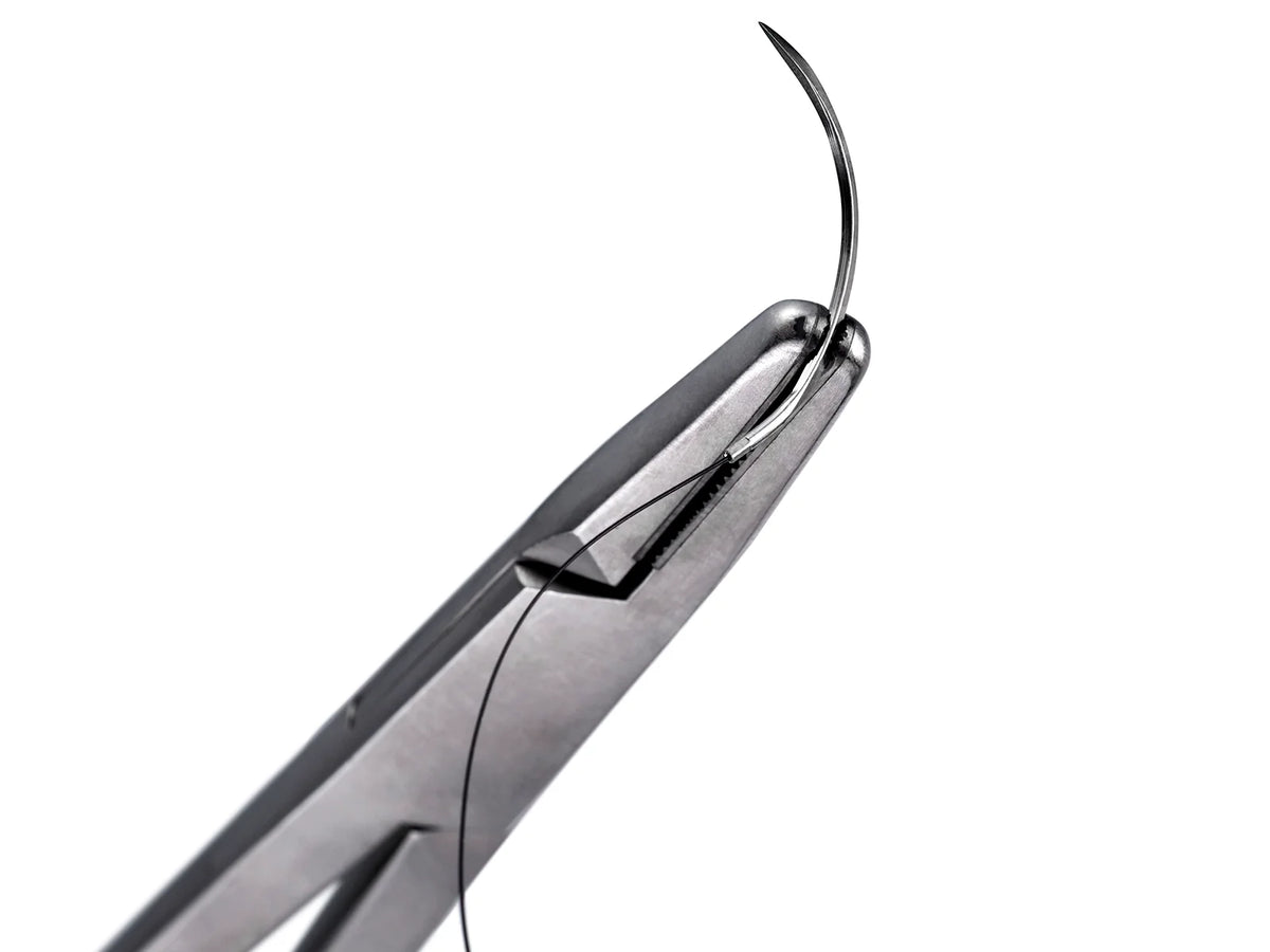 Ethilon™ Nylon Suture w/ Needle, FS 3/8 Circle Reverse Cutting, Size 2-0 Monofilament