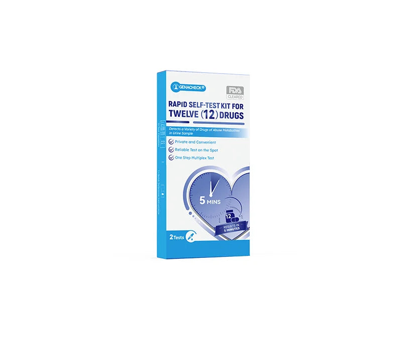GenaCheck Rapid Self-Test Kit for Twelve (12)-Drug Test