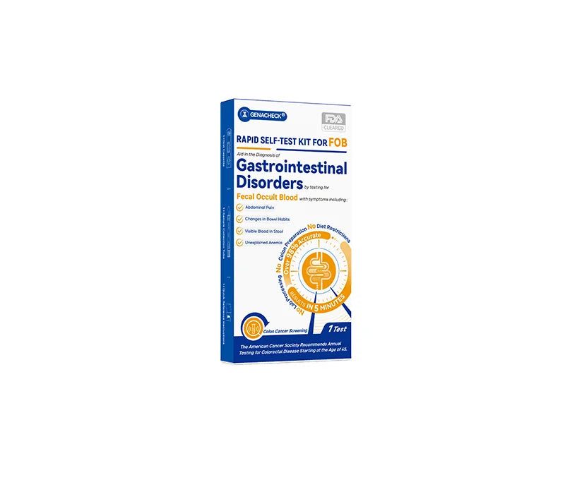 GenaCheck Rapid Self-Test Kit for FOB - Colon Disease Screening