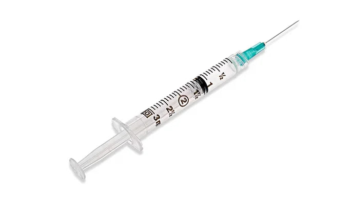 BD SYRINGE 3ML LL W/NDL 23X1 RB