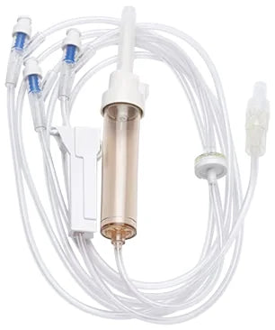 Alaris, SmartSite Gravity Set, Check Valve 3 Needle-Free Valves, 264 cm (104 in)