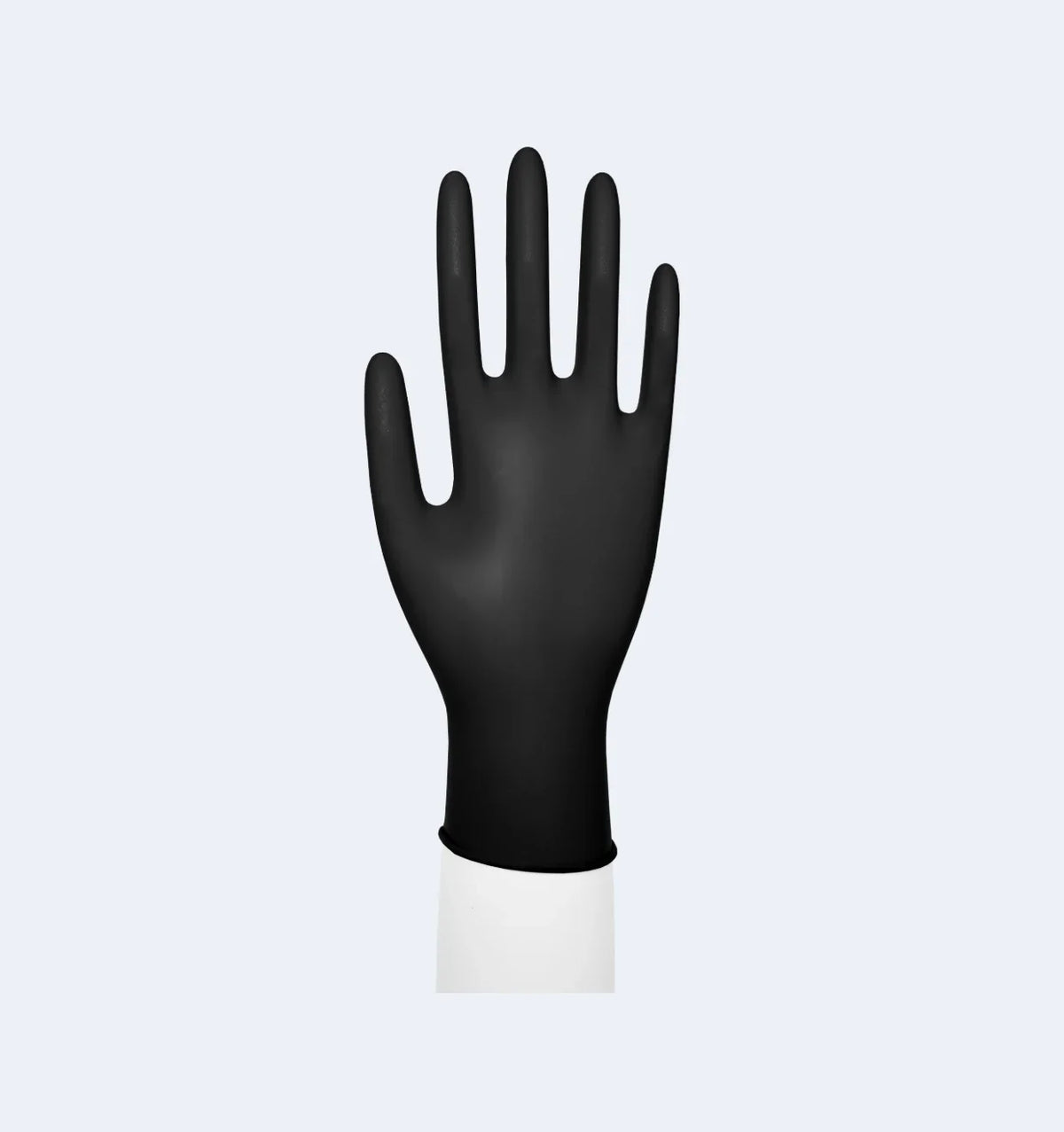 Synguard Black Nitrile Exam Gloves, 5.5-mil