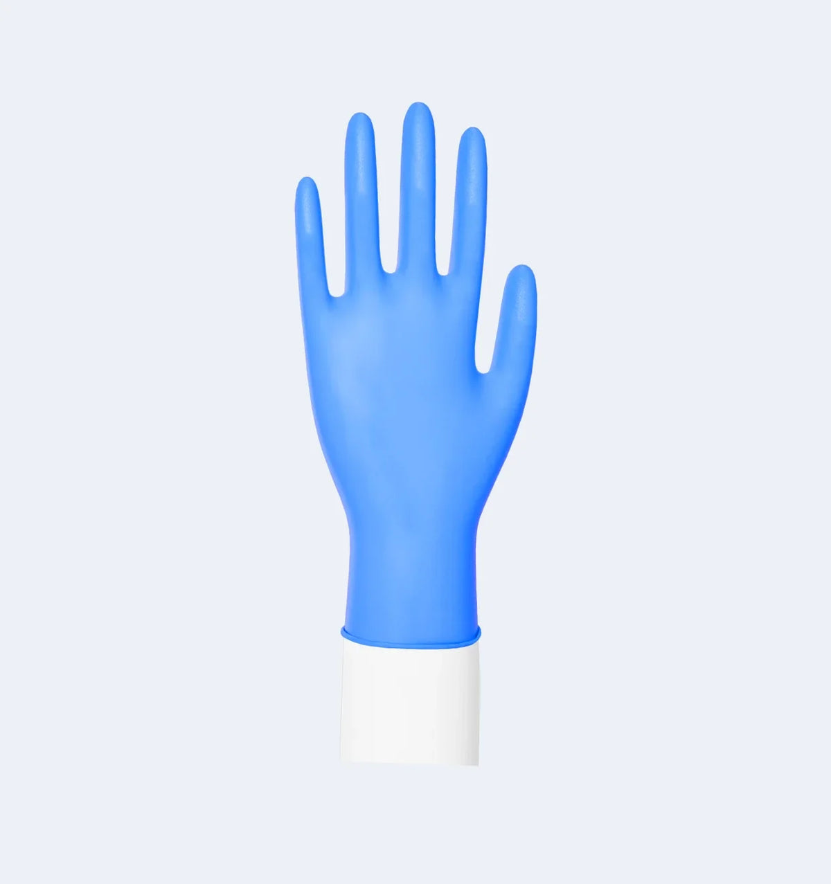 Synguard Blue Nitrile Exam Gloves, powder-free, 4-mil, S/M/L/XL