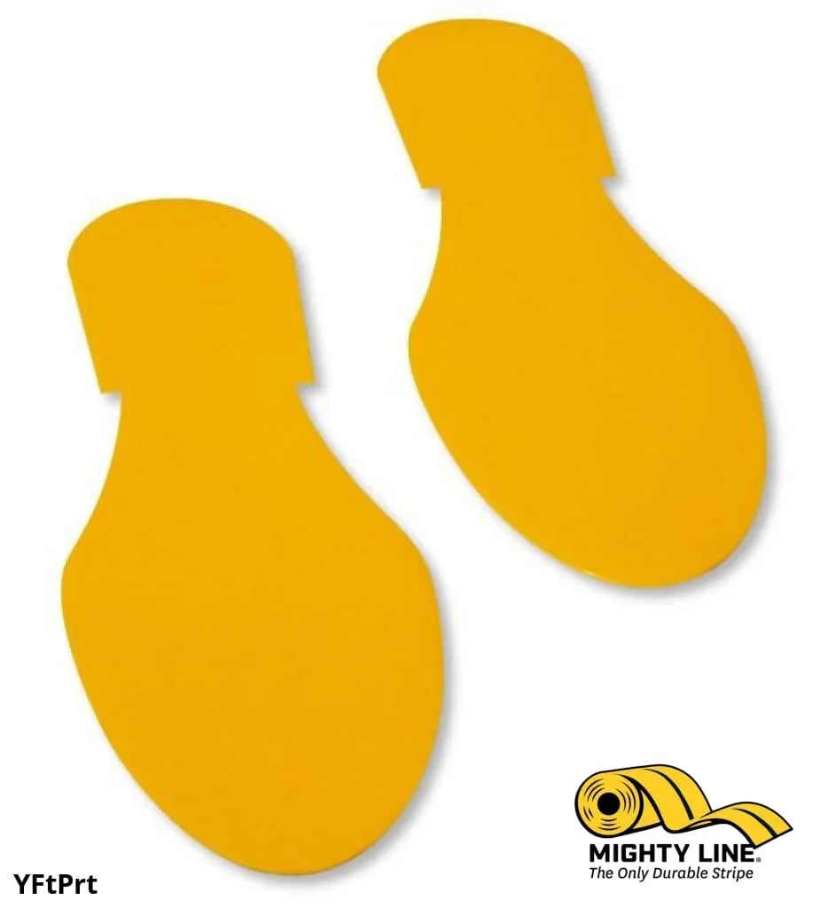 Mighty Line® Floor Marking Footprints
