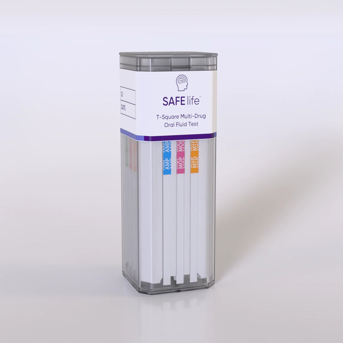 6-Panel T-Square w/ indicator; AMP, COC, MET, OPI, OXY, THC (oral fluid)