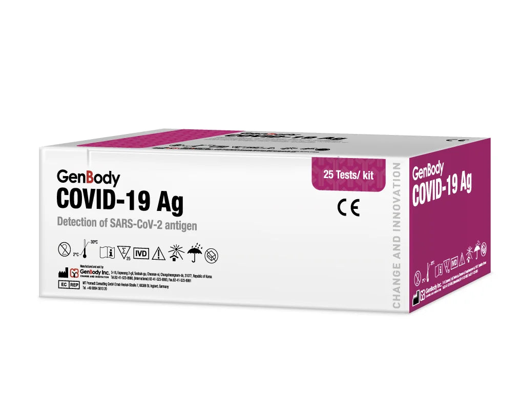 Genbody® COVID-19 Rapid Antigen [POC] (25 Tests/Kit)