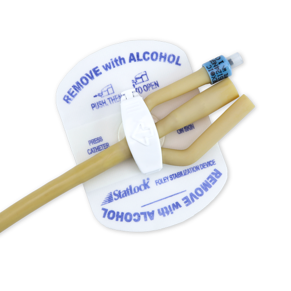 Bard Medical FOL0105 Bard Statlock® Foley Stabilization Device, Foley, Tricot Anchor Pad, for 3-Way Catheters, Adult, 25/cs