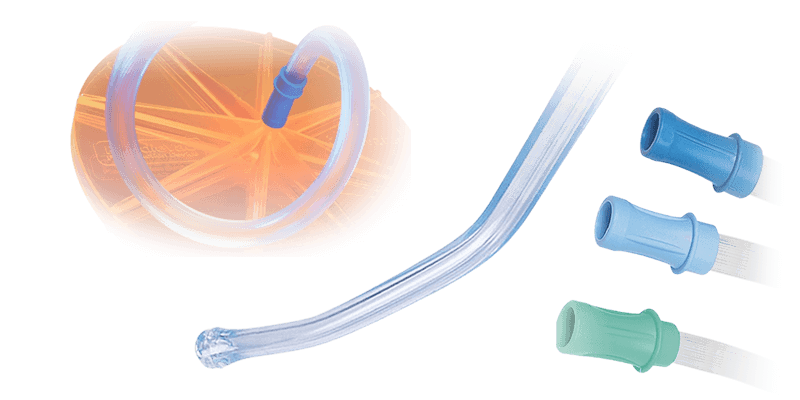 Conmed Suction Instruments & Tubing: Sigmoid Suction Instrument, 18F, 50/cs