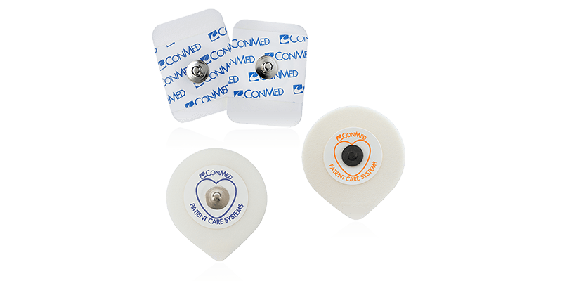 Conmed Corporation 1800-001 Conmed Adult Foam Adhesive Gel Electrodes: Suretrace™ Electrode, Foam, 1.8" Diameter, 1/pch, 10 pch/bx, 60 bx/cs
