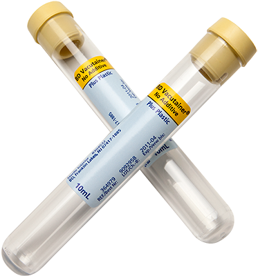 BD 364979 Vacutainer® Urine Collection System: Urinalysis Tube, 16 x 100mm, UA Plus Plastic Round Bottom, 10mL Draw, 100/bx, 10 bx/cs