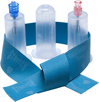 BD 367203 Vacutainer® Stretch Latex-free Tourniquets: Stretch Tourniquet in Dispensing Box, Latex Free (LF), 25/pk, 20 pk/cs