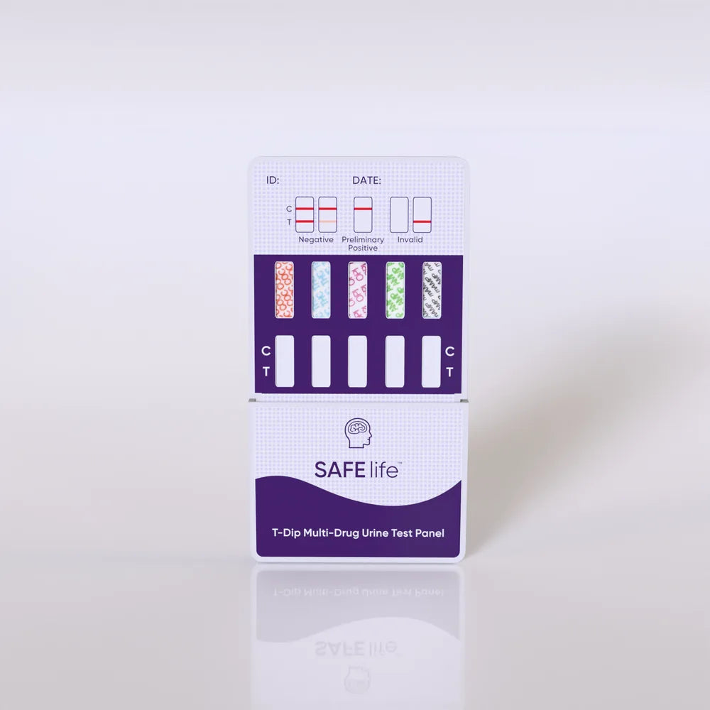 5-Panel THC Multi-Level Dip Card; 15/50/100/200/300 ng/mL cutoffs (Wondfo USA WDTH-151)