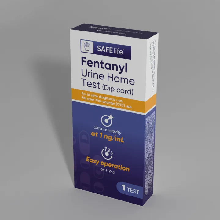 Fentanyl Urine Home Test, 1 ng Dip Card (1 Test) (Wondfo USA WFTY-OTC1-1BX)